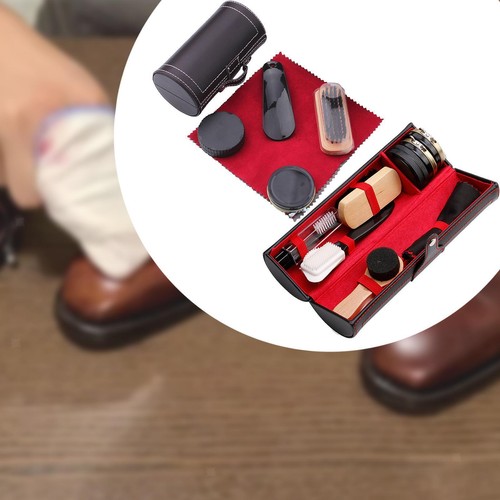 Shoe care kit for - shoe, leather