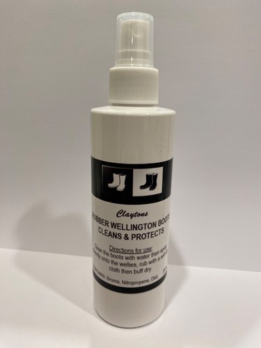 Claytons rubber wellington - rubber,